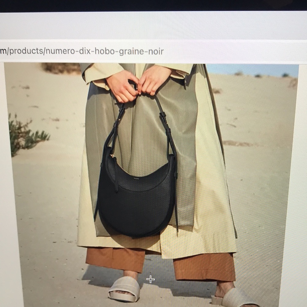 Numero dix Hobo purse Polene France - Picture 2 of 10